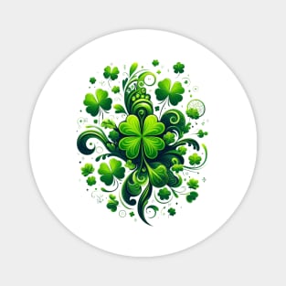 Shamrock of saint Patrick Magnet